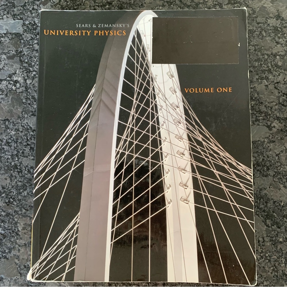 University Physics Volume One Sears & Zemansky's
